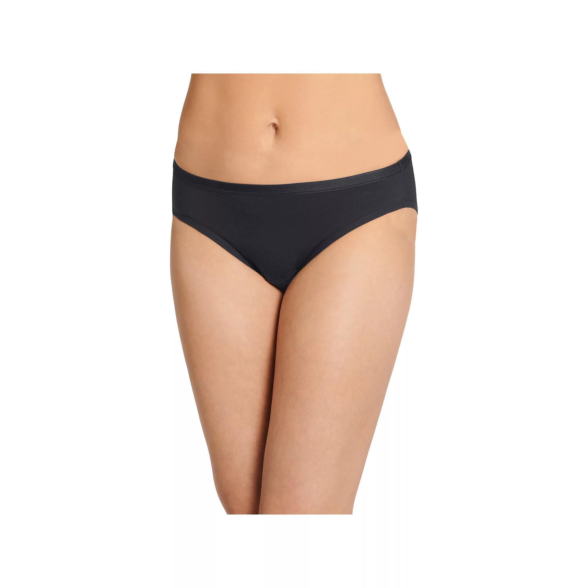 Jockey Worry Free Moderate Absorbency Bikini Pants 2589, Womens Product Image