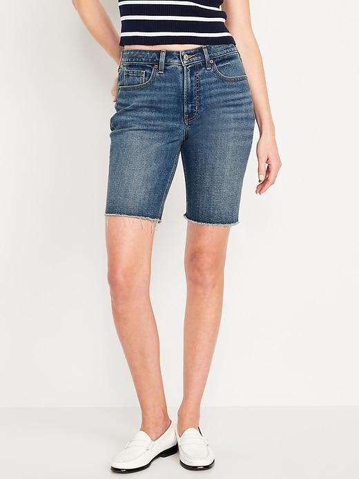 High-Waisted OG Shorts -- 9-inch inseam Product Image