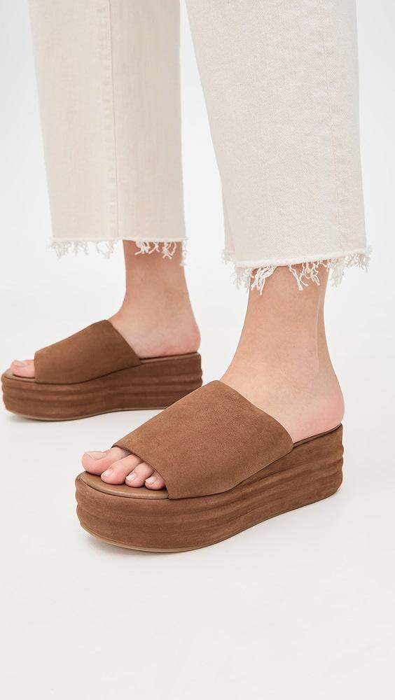 Free People Harbor Flatform Slides | Shopbop Product Image