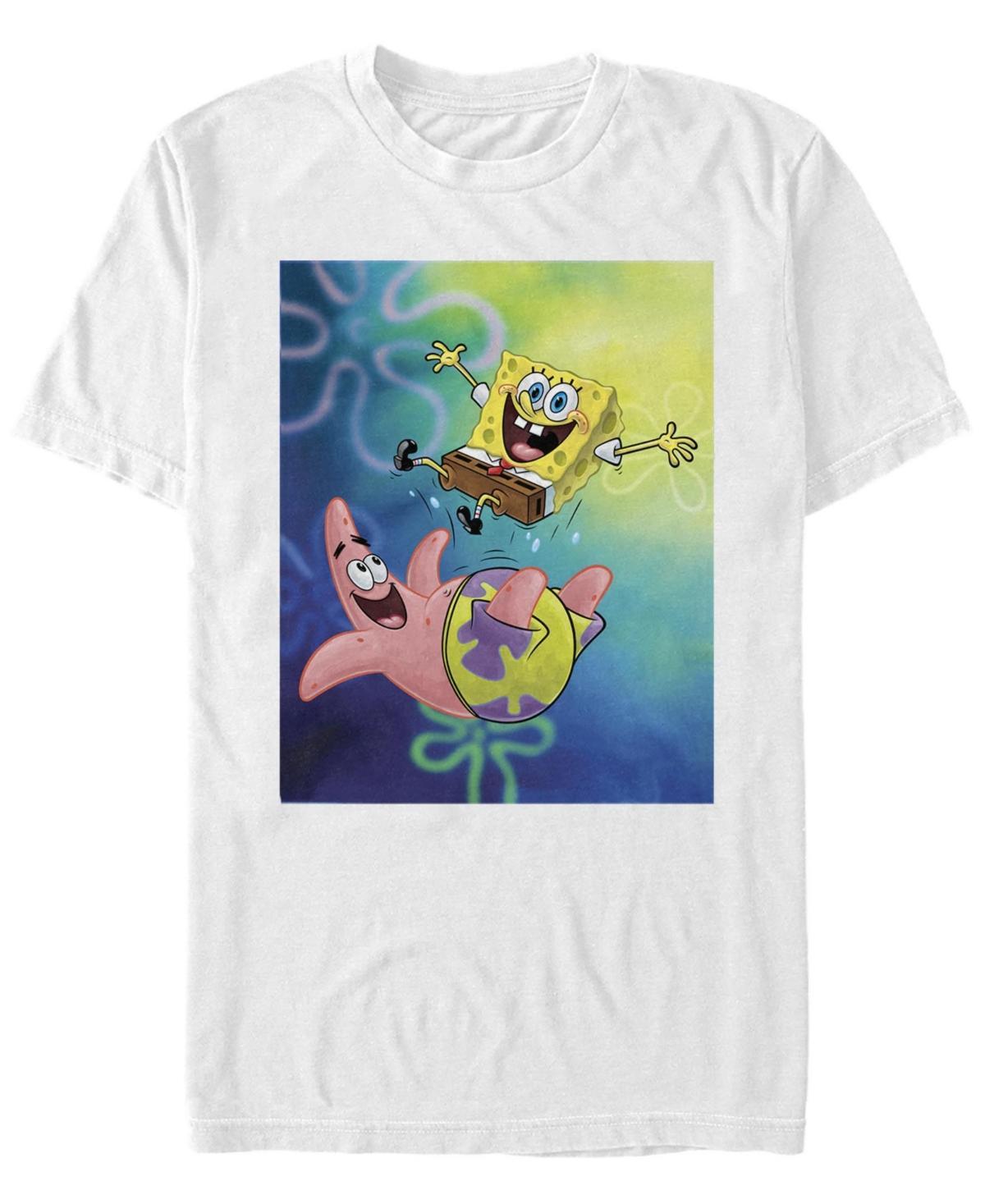 Men's Spongebob Squarepants Patricks Star Tee, Size: Medium, Navy Grey Product Image