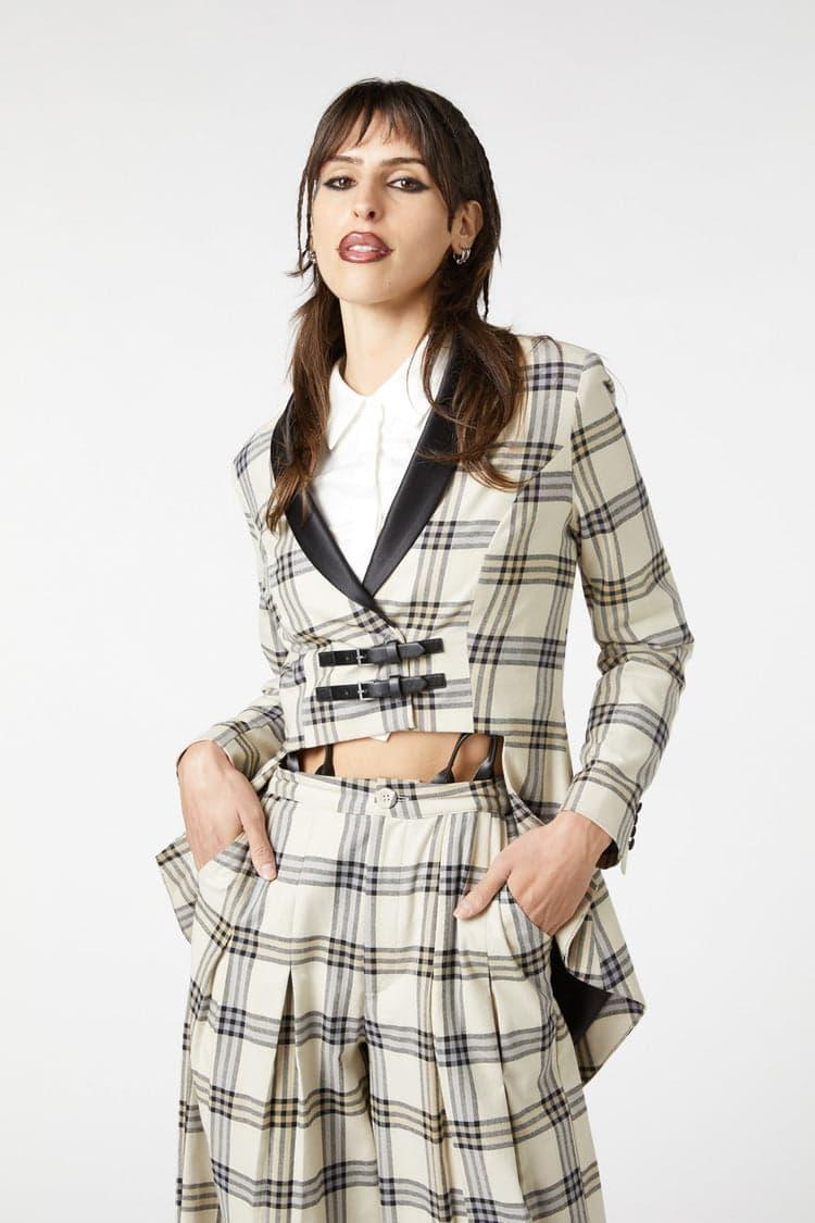 Crescent Tartan Tail Coat Product Image