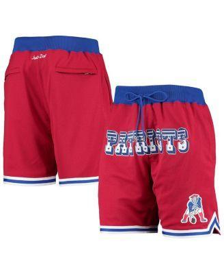 Men's Mitchell & Ness Red New England Patriots Just Don Gold Rush Shorts, Size: 2XL Product Image