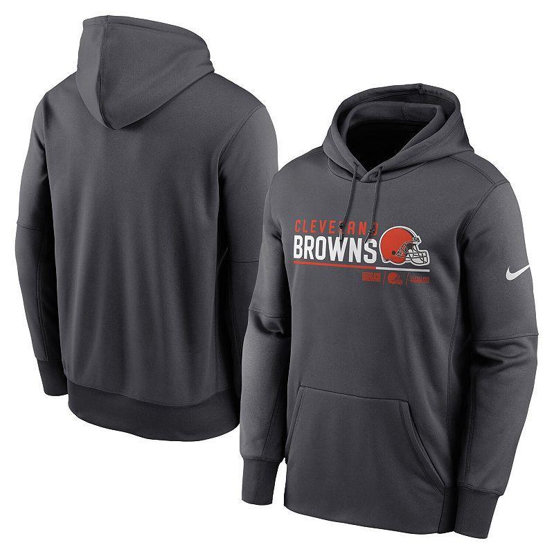 Men's Nike Black New Orleans Saints RFLCTV Chevron Pullover Hoodie, Size: Medium Product Image