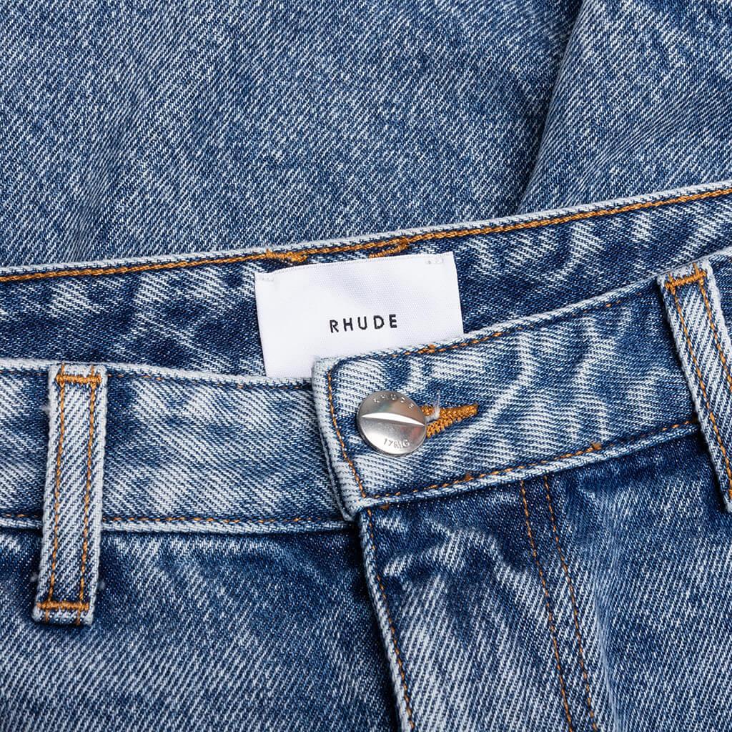 Cargo Denim Baggy Short - Bay Indigo Male Product Image