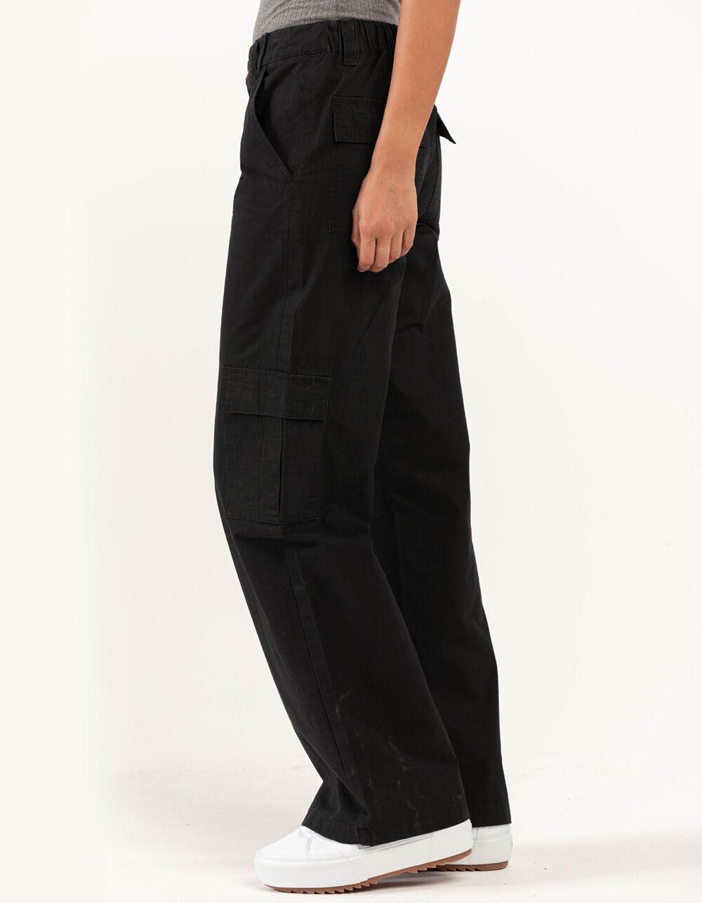 RSQ Womens Low Rise Cargo Pants - DK GREEN Product Image