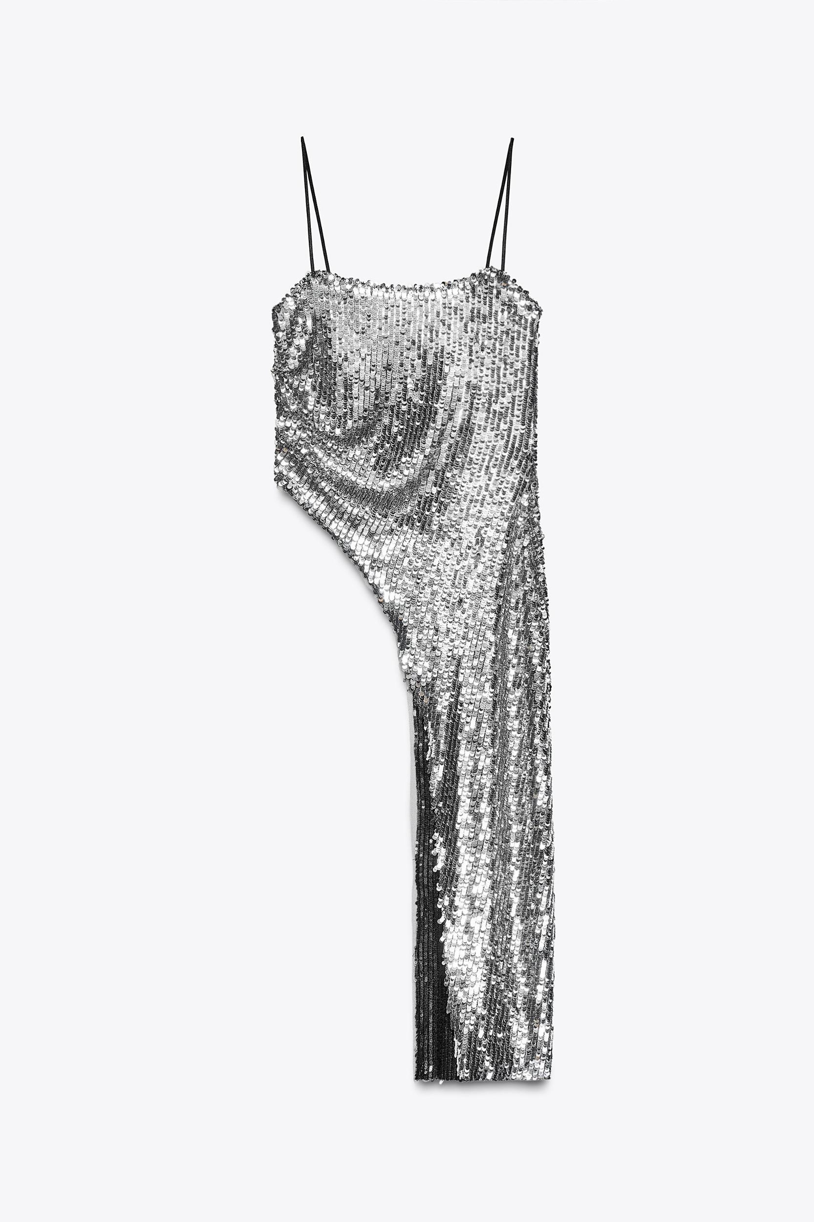 ASYMMETRIC SEQUIN TOP Product Image