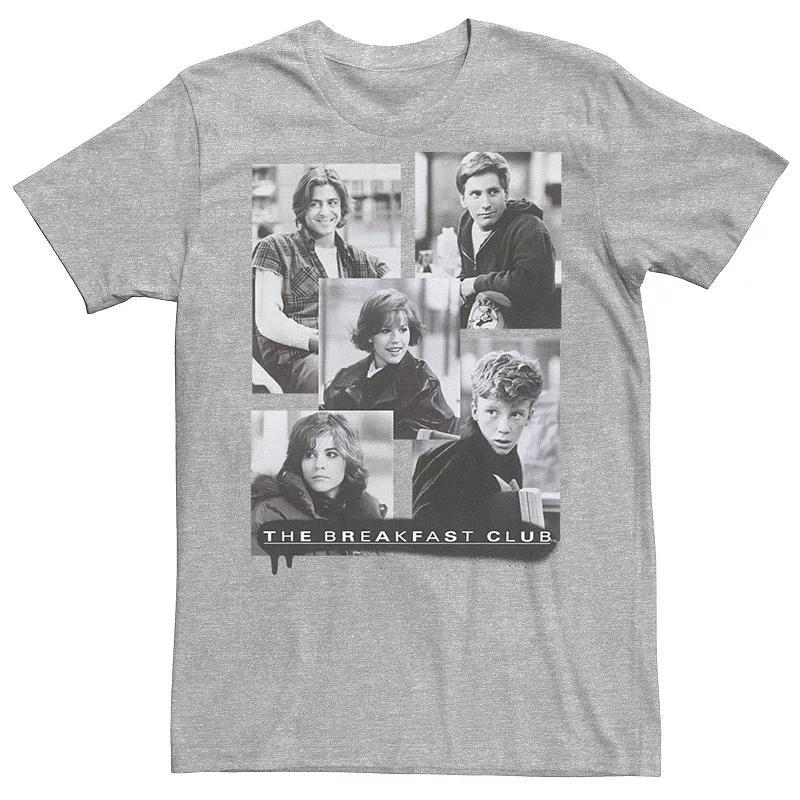 Men's The Breakfast Club Character Tee, Size: Large, Athletic Grey Product Image