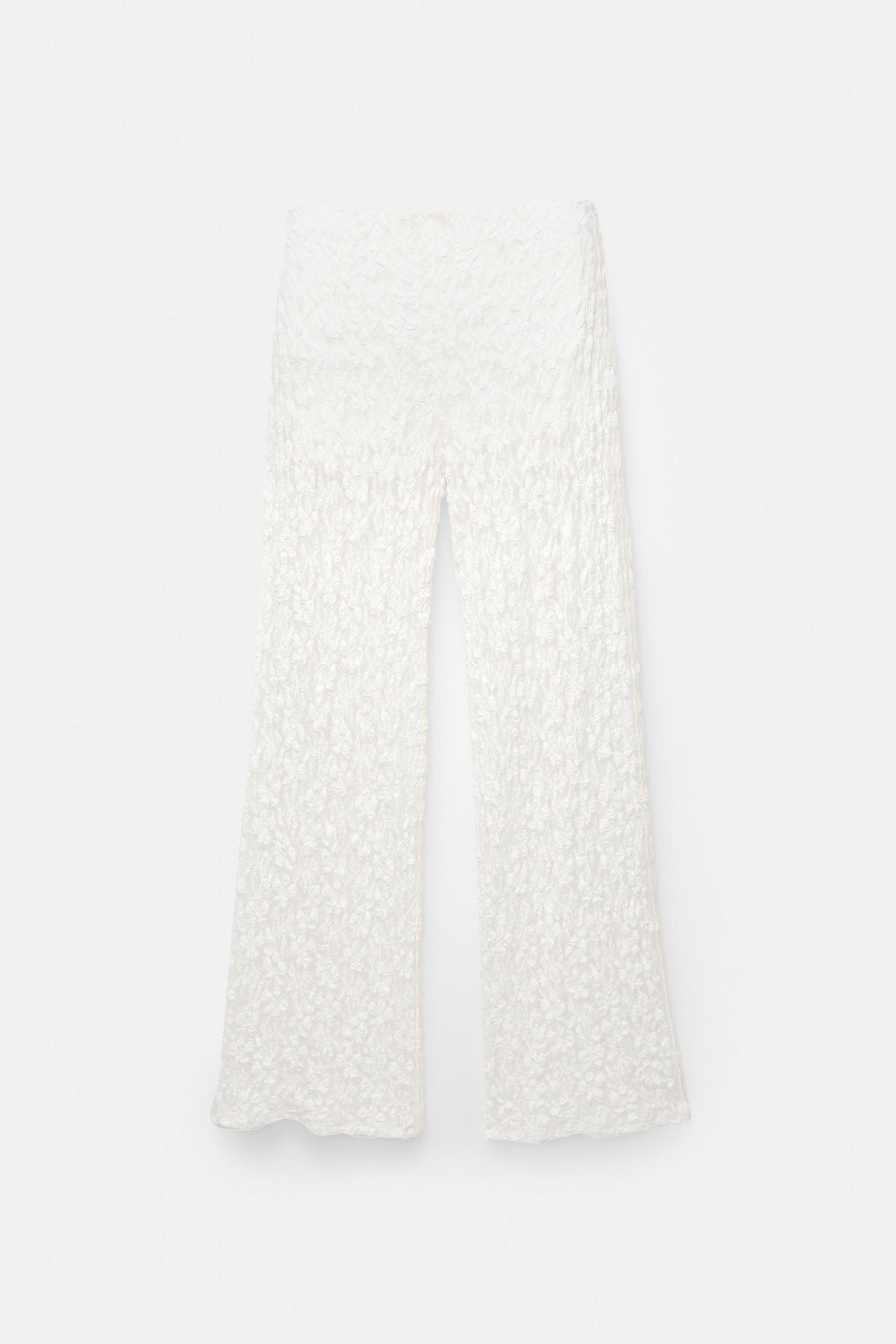 Lace bell bottom pants Product Image