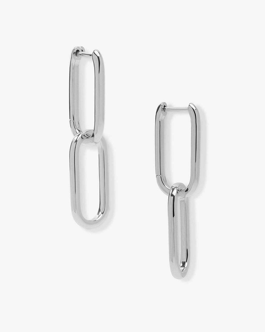 Carrie Chain Convertible Huggies - Silver Product Image