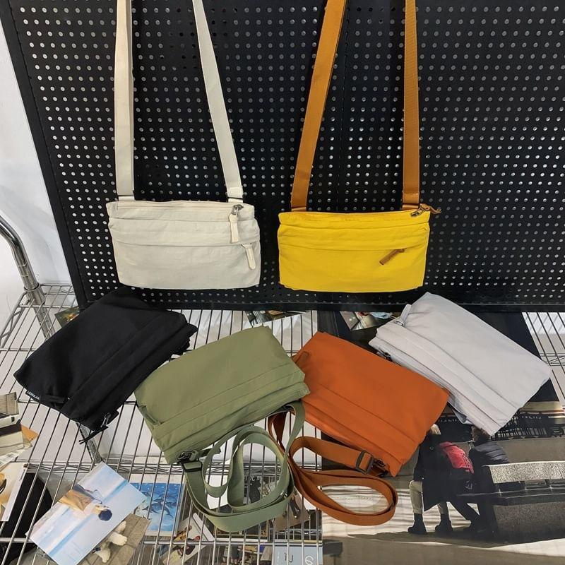 Plain Nylon Crossbody Bag Product Image