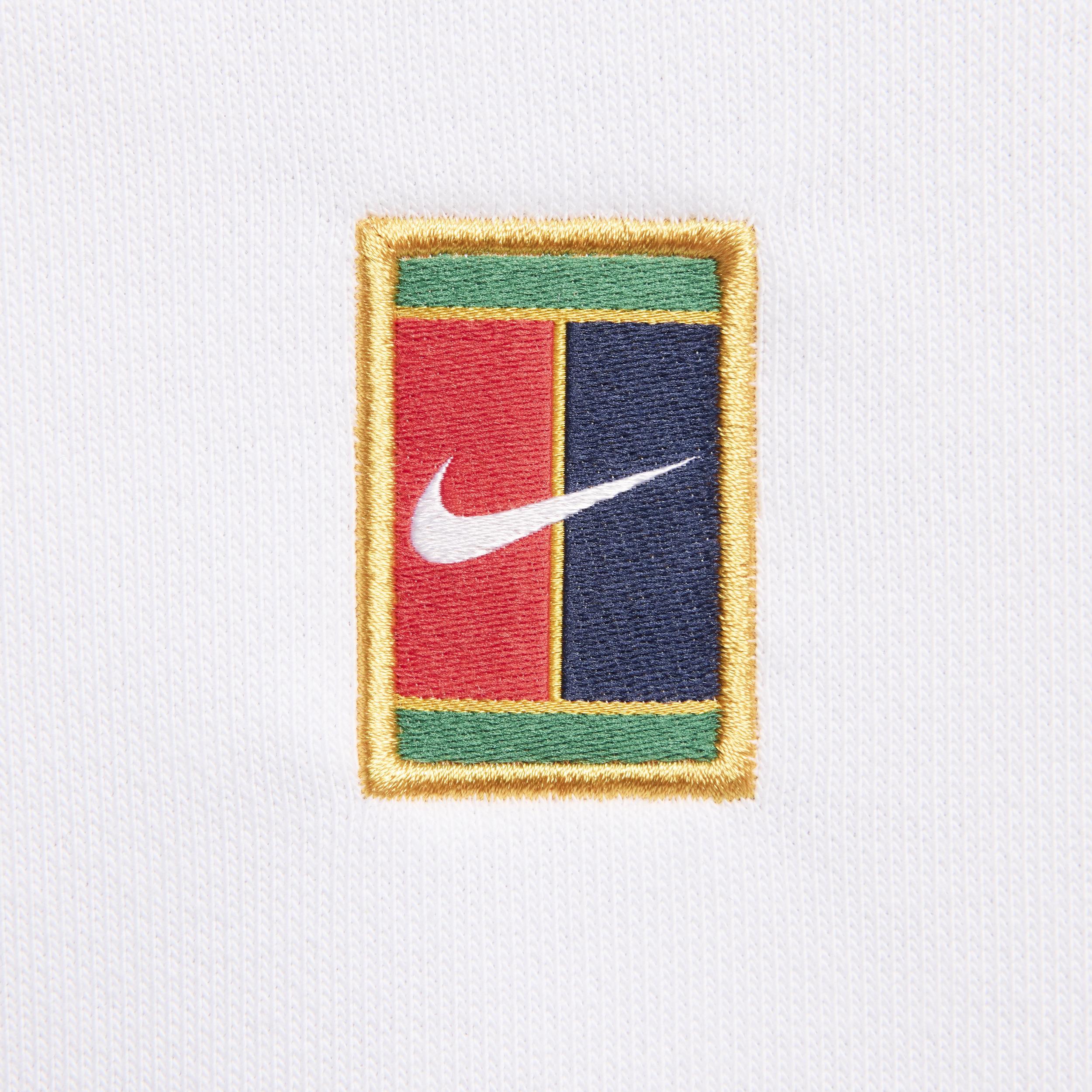 Nike Men's Court Heritage Dri-FIT Fleece Tennis Hoodie Product Image