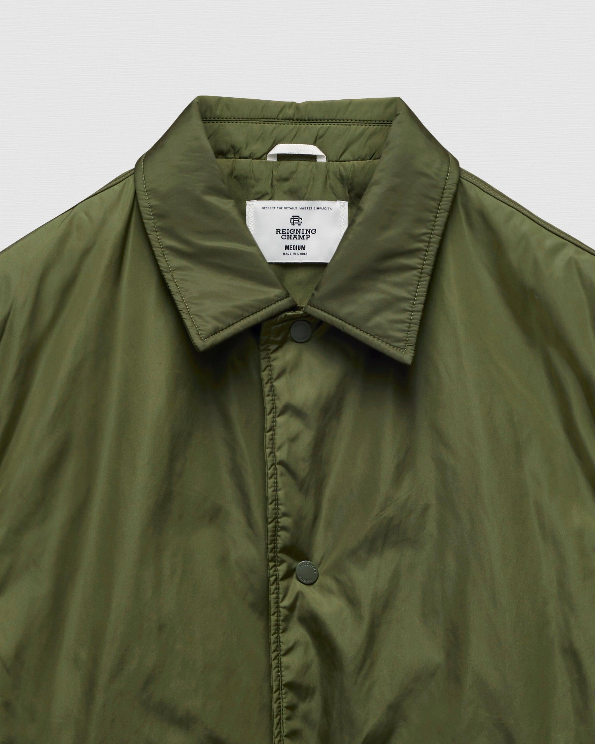 Econyl Satin Nylon Coach's Jacket - Vault Male Product Image