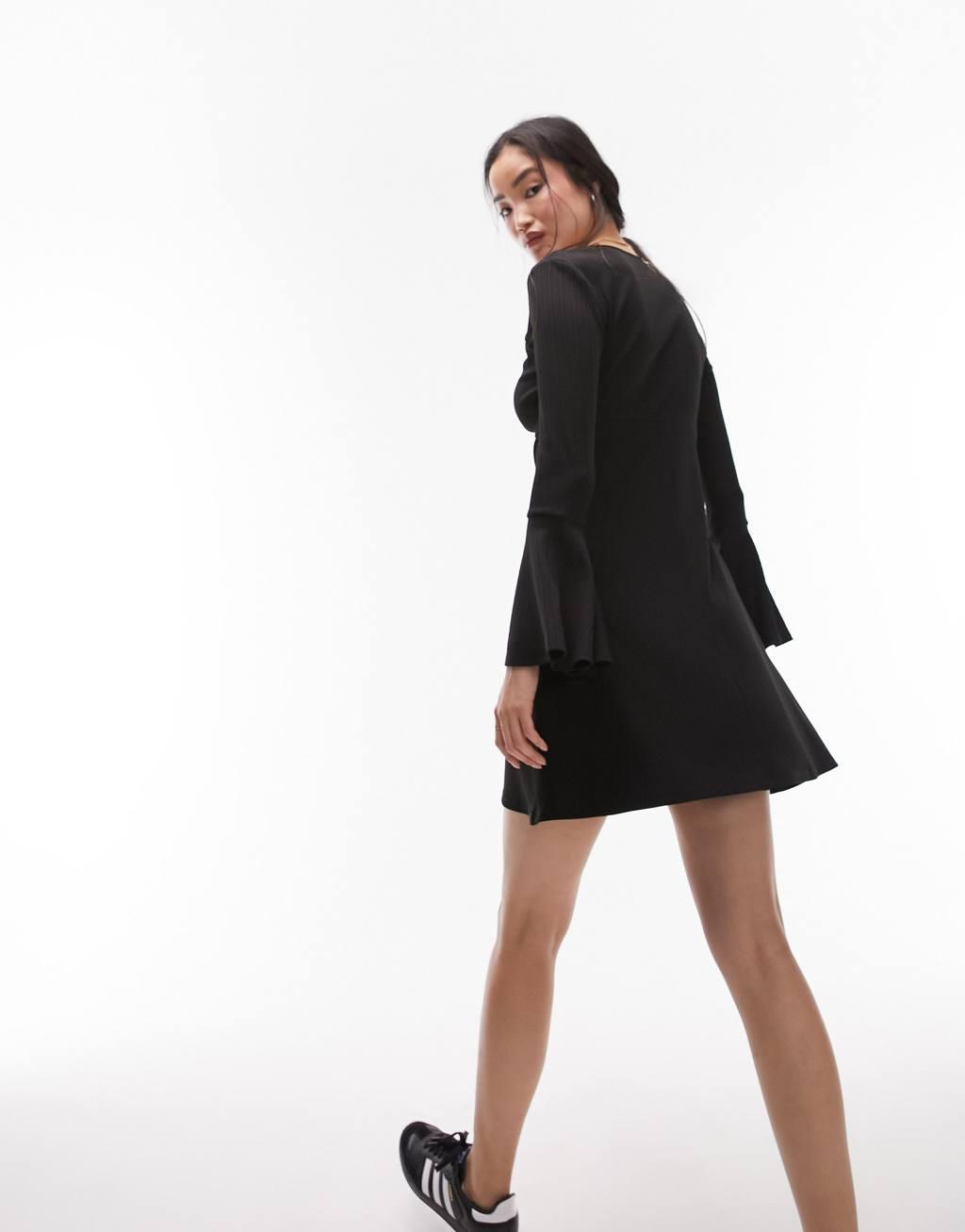 Topshop jersey mini tea dress Product Image