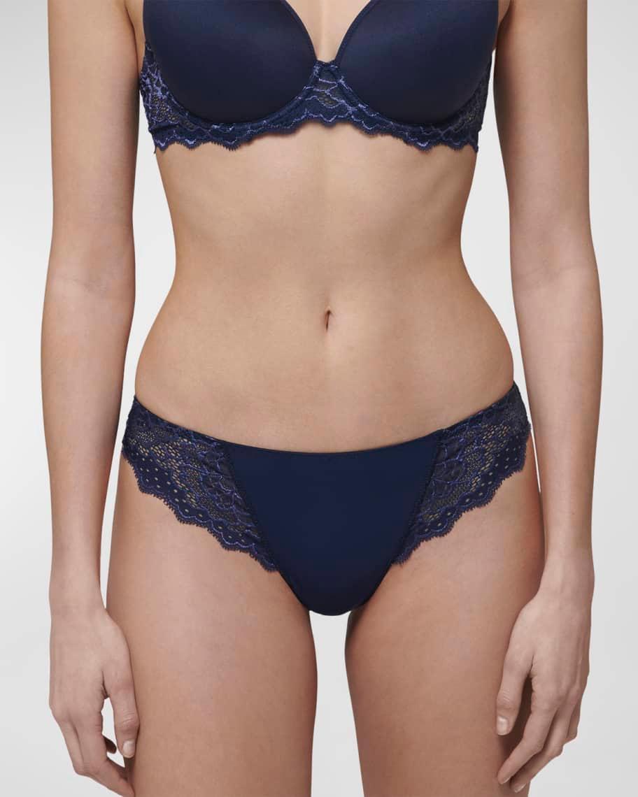 Caresse Lace Mesh Thong Product Image