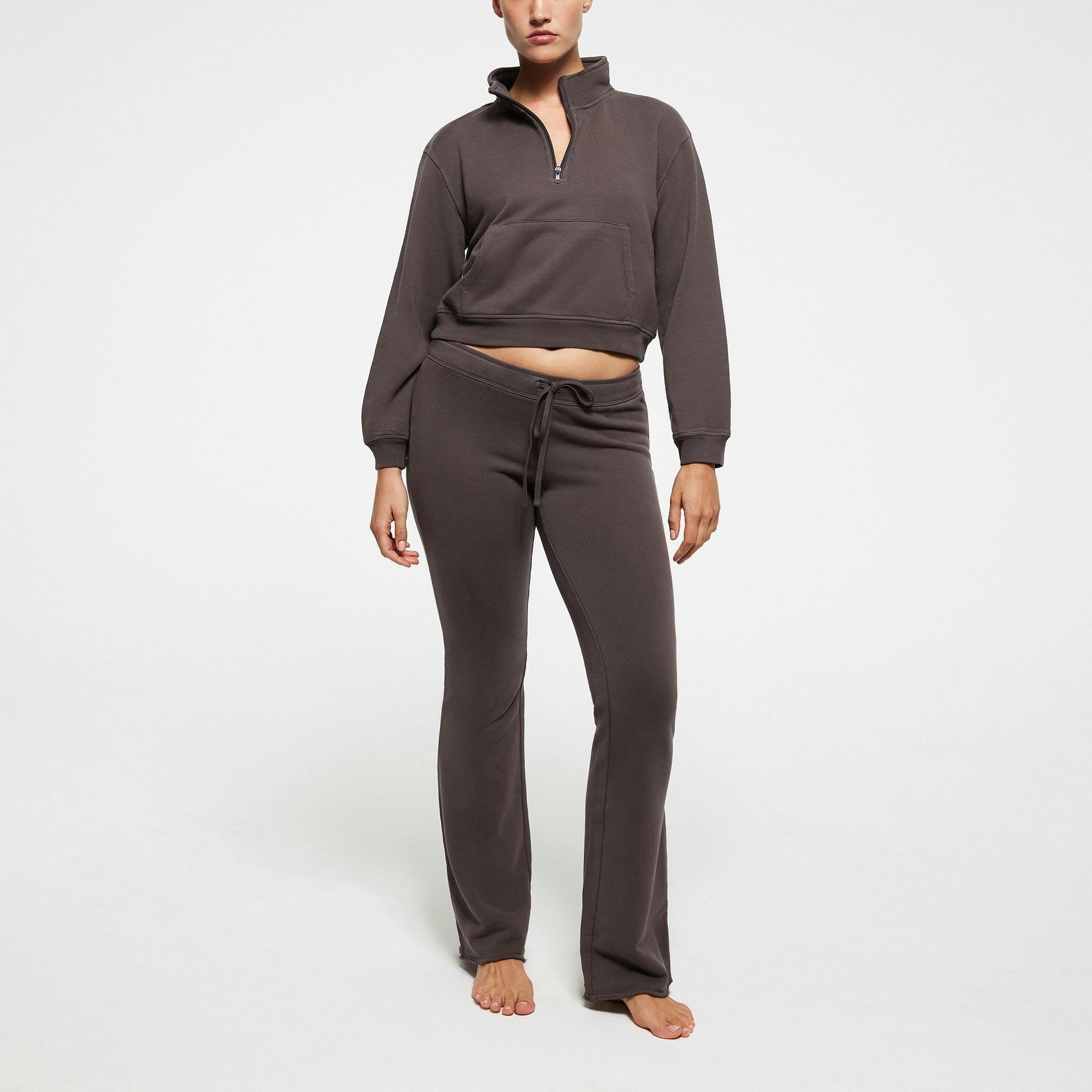 FRENCH TERRY LOW RISE PANT | IRON Product Image