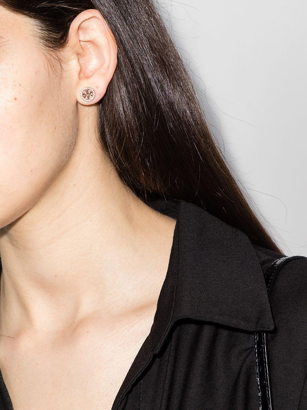 Miller pavé stud earrings Product Image