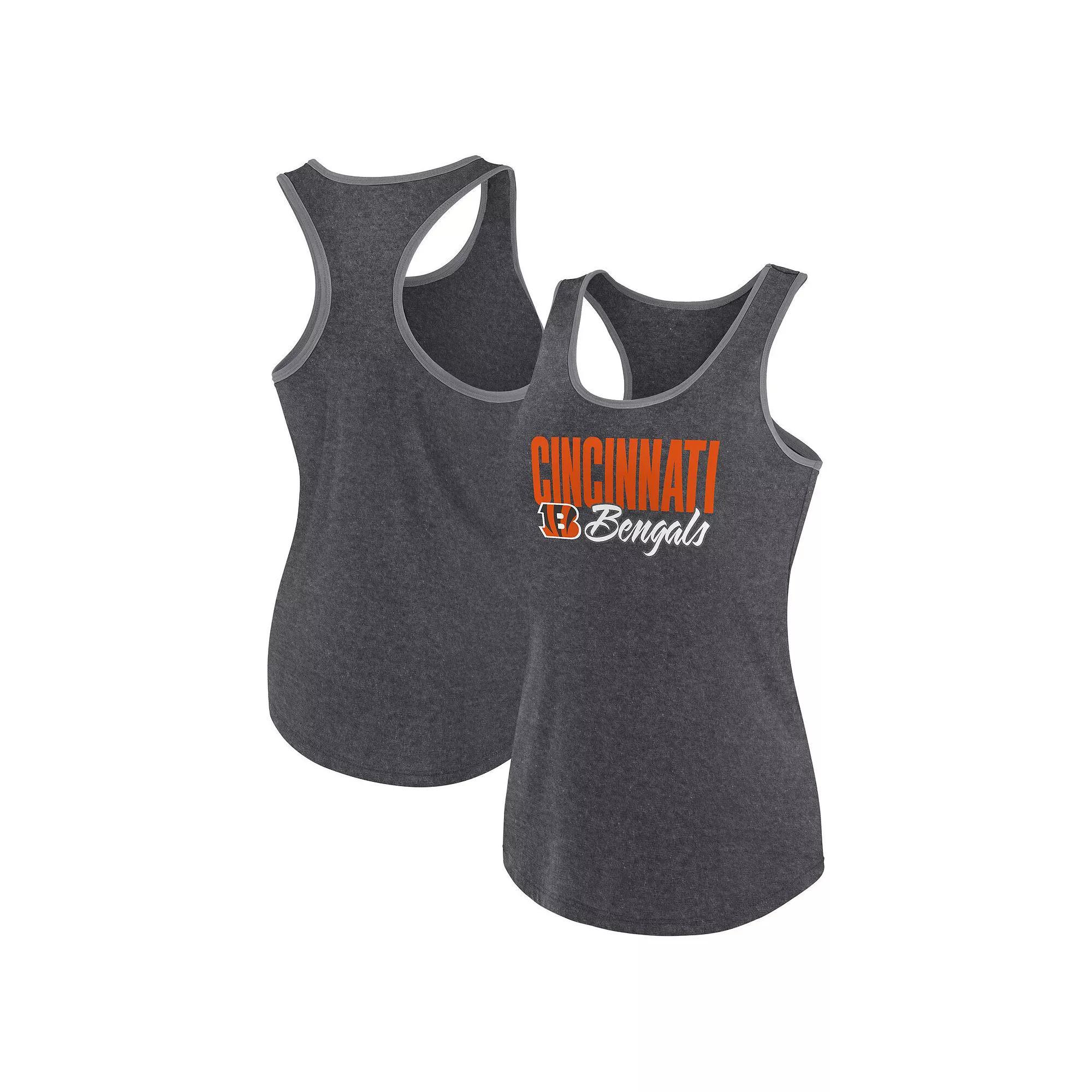 Women's Fanatics Branded Heather College Navy Seattle Seahawks Plus Size Fuel Tank Top, Size: 2XL, Blue Product Image