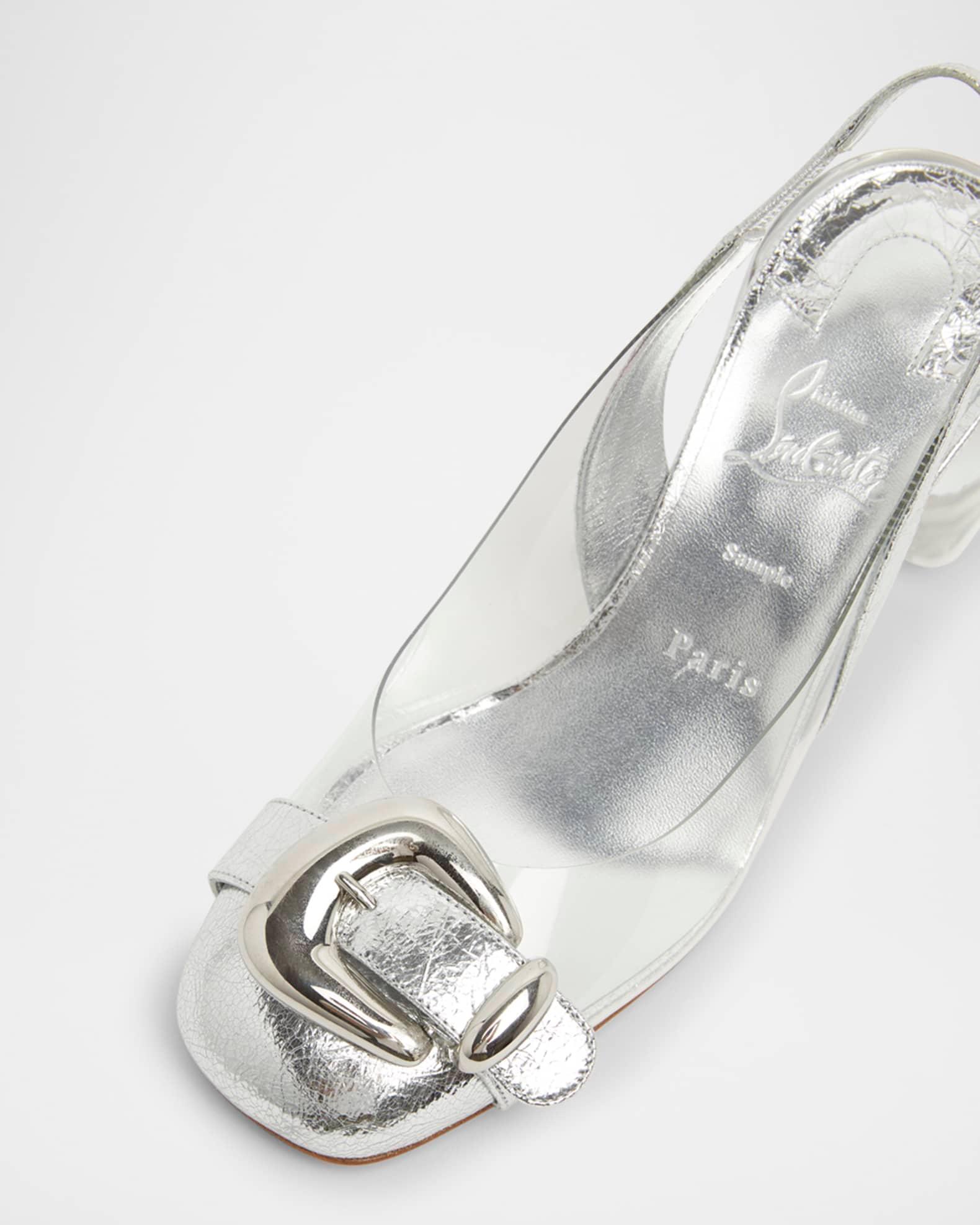 Minny Bubble Buckle Red Sole Pumps Product Image