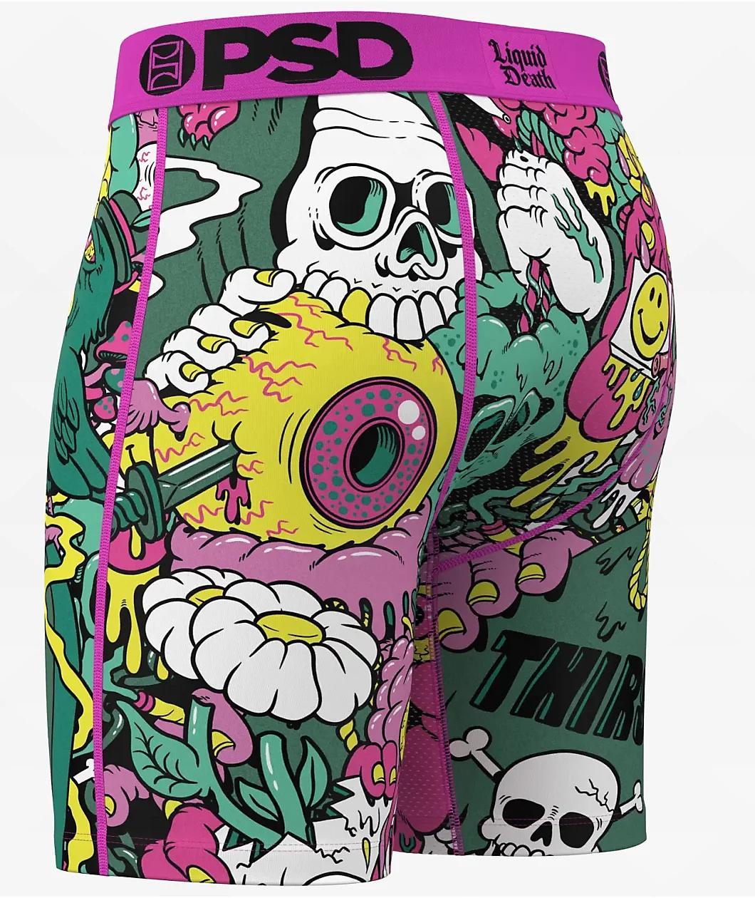 PSD x Liquid Death Death Drip Boxer Briefs Product Image