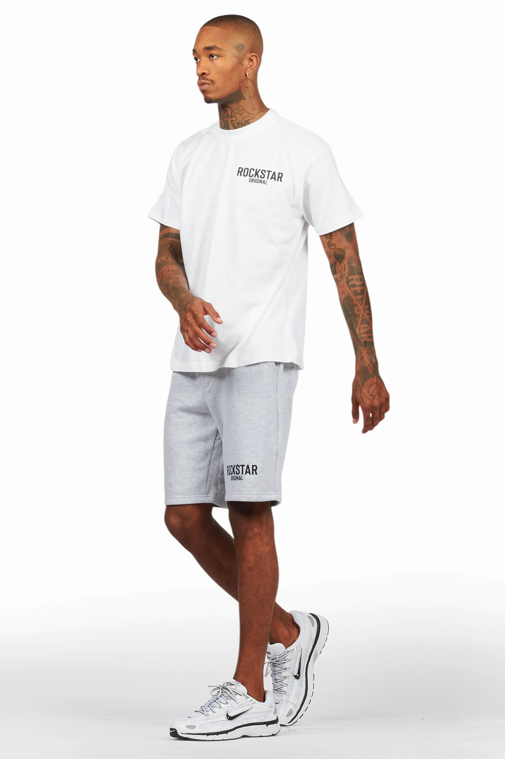 Sana Grey/Black Short Set Male Product Image