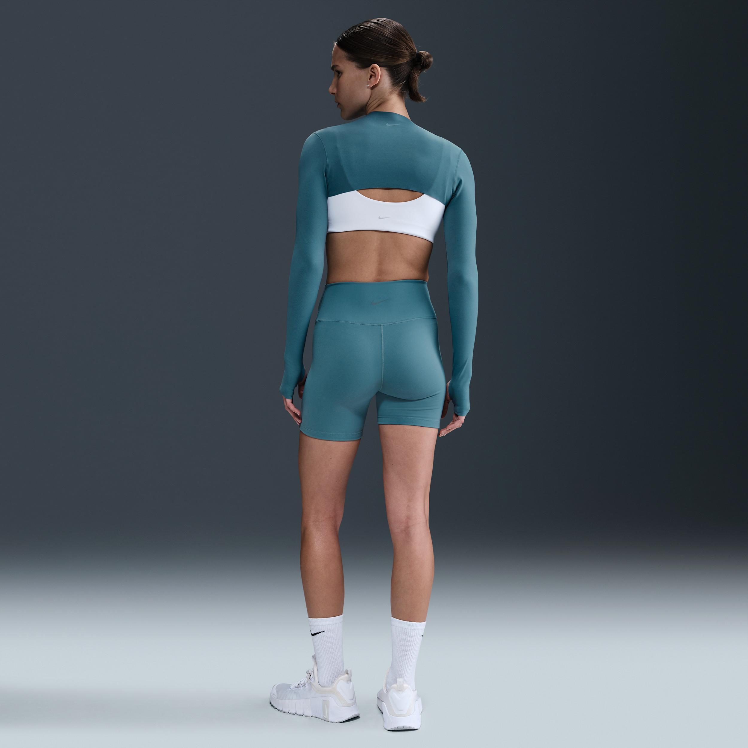 Nike Women's Zenvy Dri-FIT Long-Sleeve Shrug Top Product Image