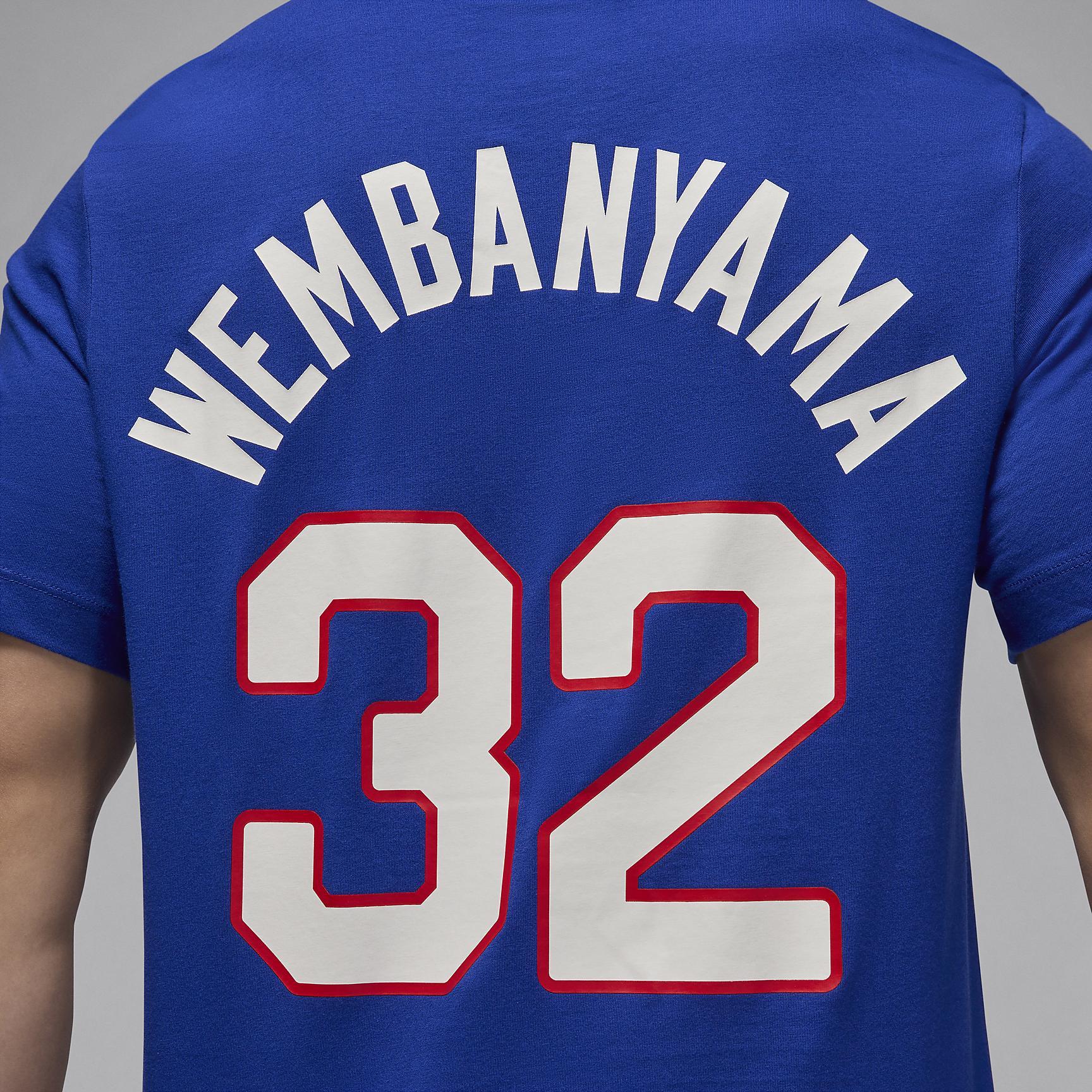 Victor Wembanyama France Men's Nike Basketball T-Shirt Product Image