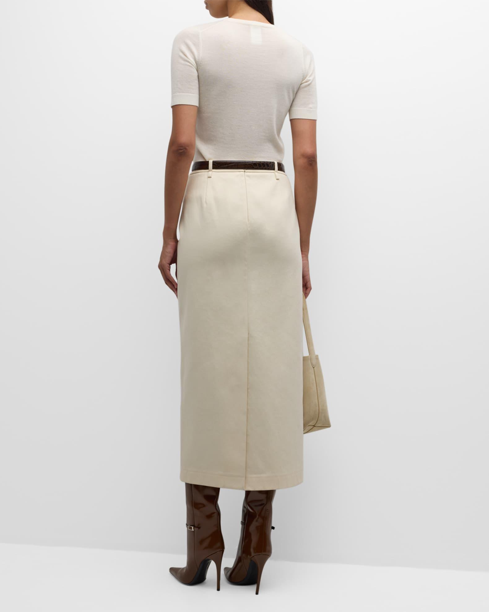 Superfine Cashmere Crop Sweater Product Image