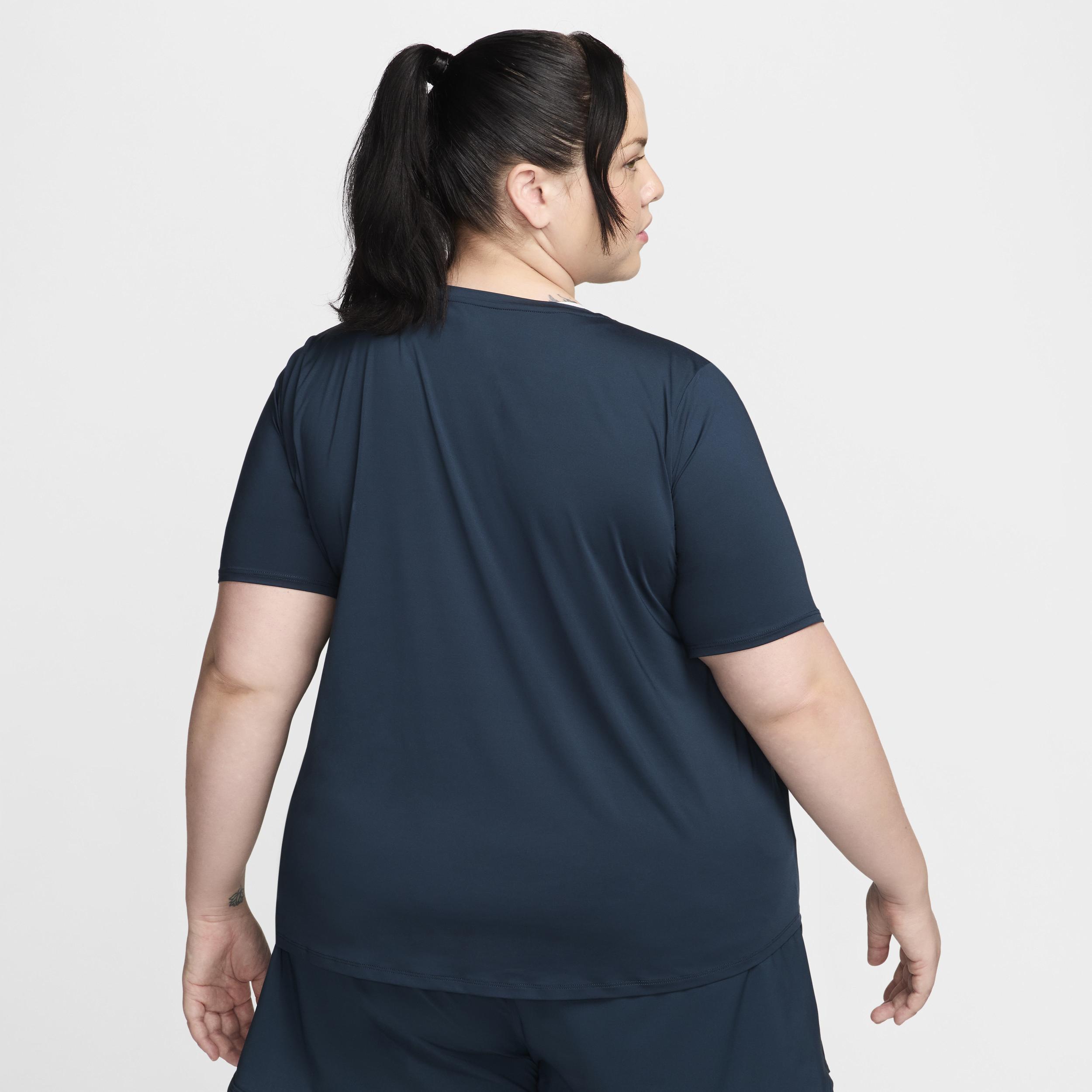 Nike One Classic Women's Dri-FIT Short-Sleeve Top (Plus Size) Product Image
