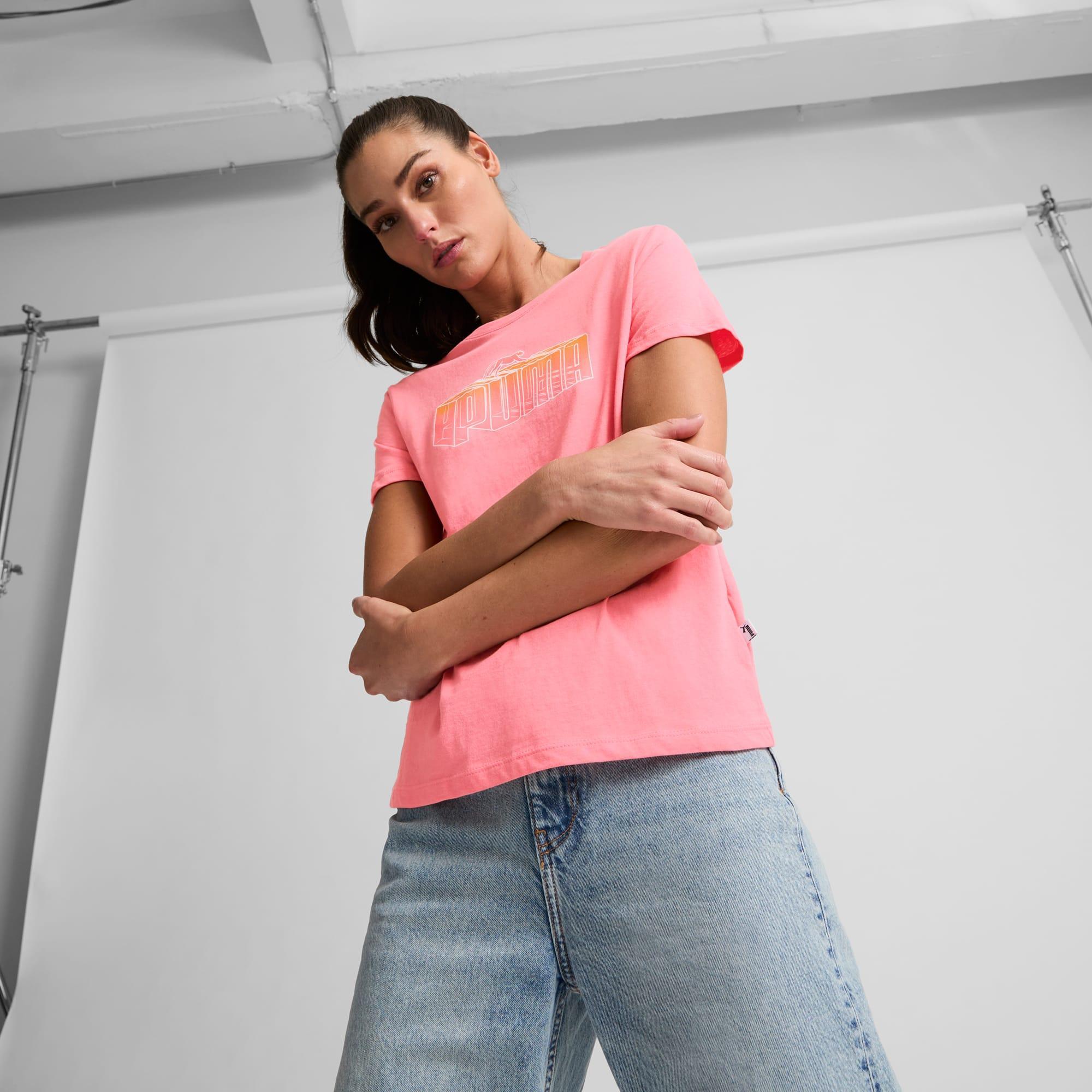 PUMA Novelty Fade Out Womens T-Shirt Product Image