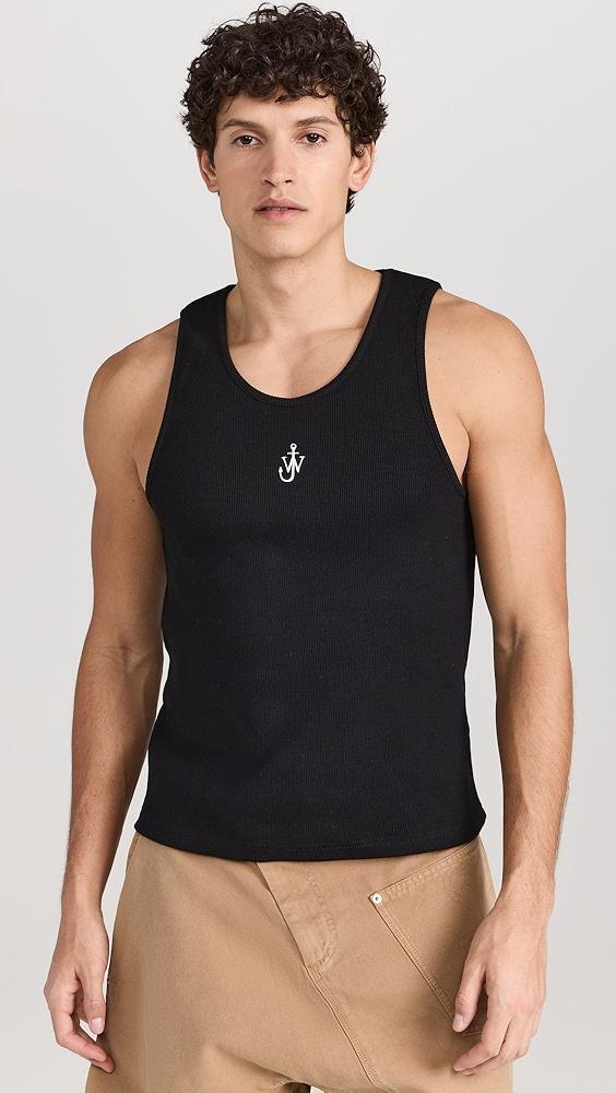 JW Anderson Anchor Embroidery Tank Top | Shopbop Product Image