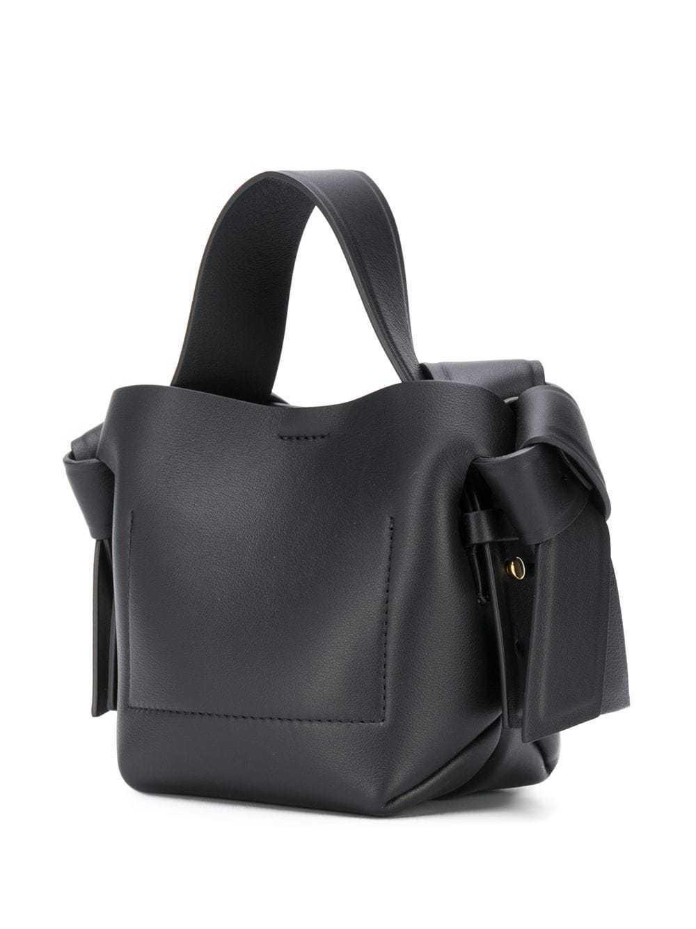 ACNE STUDIOS Micro Musubi Bag In Black Product Image