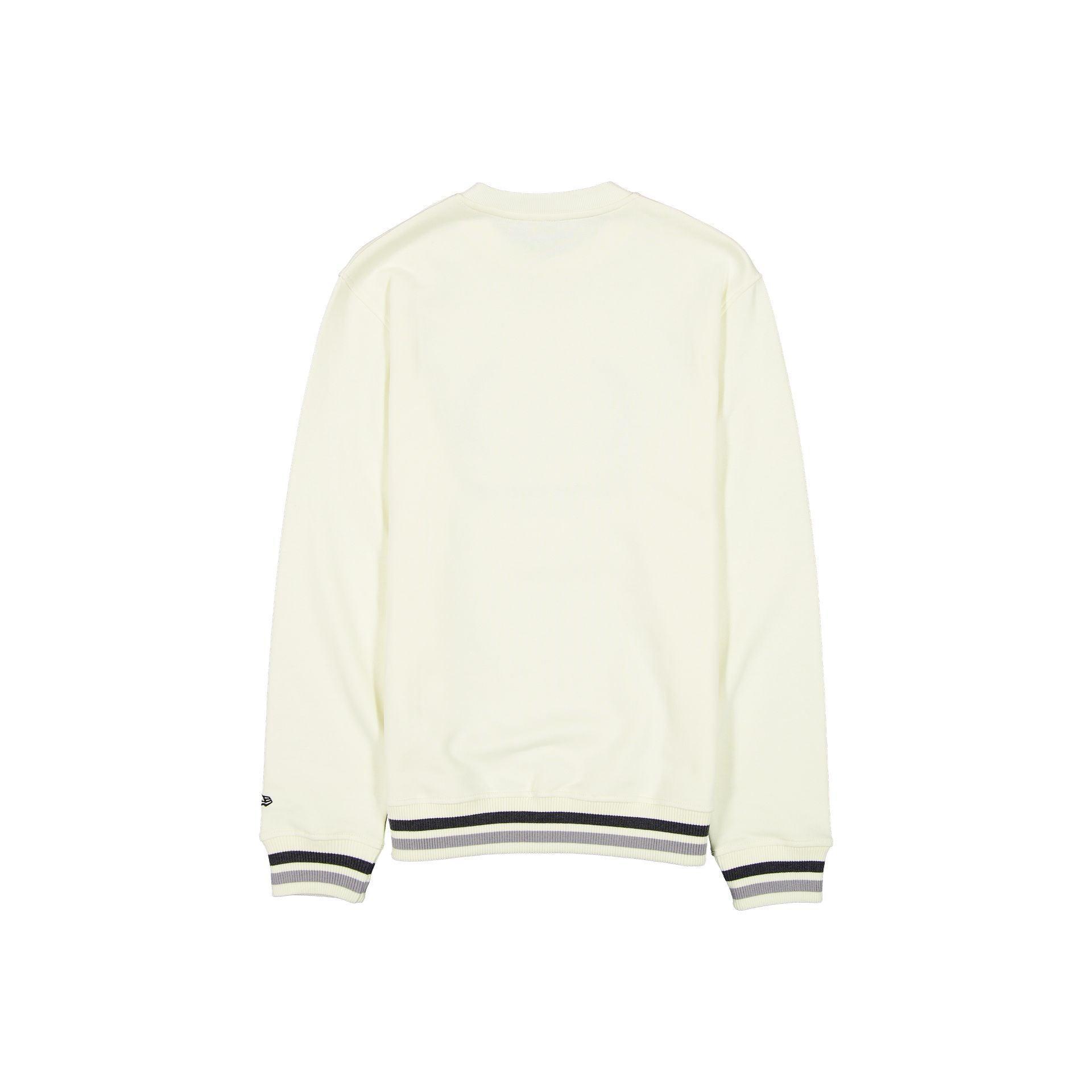 Houston Astros Throwback Chrome White Crewneck Male Product Image