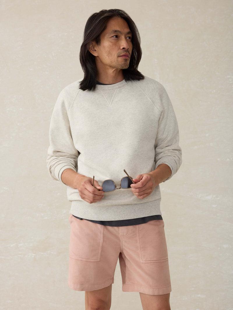 Corduroy Drawstring Utility Short - Coral Dawn Product Image