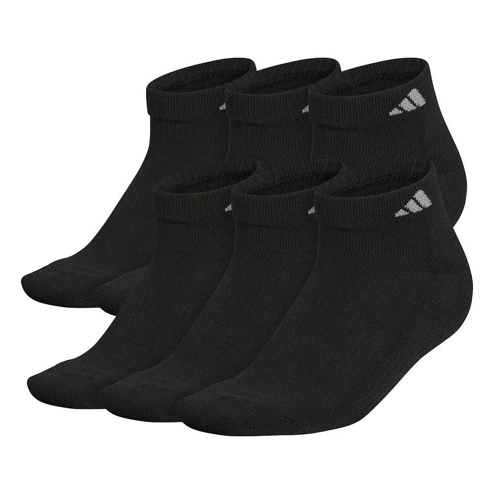 Women's adidas Athletic Low-Cut Sock 6-Pack, Size: 5-10, Black Product Image