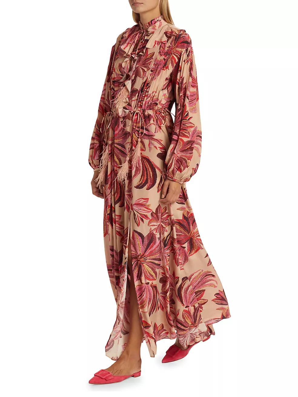 Floral Tapestry Maxi Dress Product Image