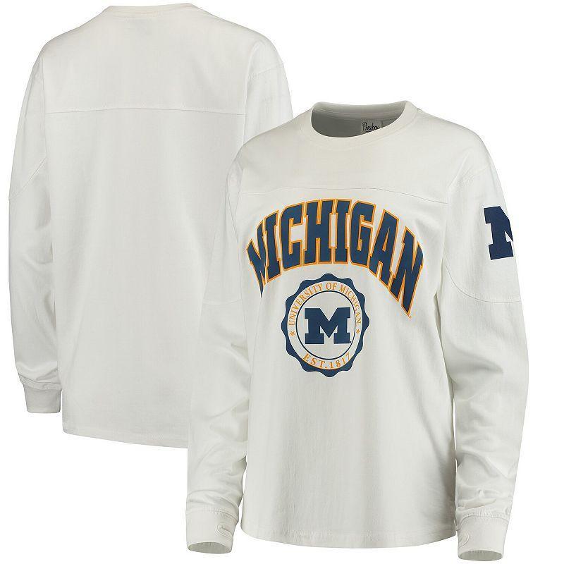 Womens Michigan Wolverines Edith Long Sleeve T-Shirt Product Image