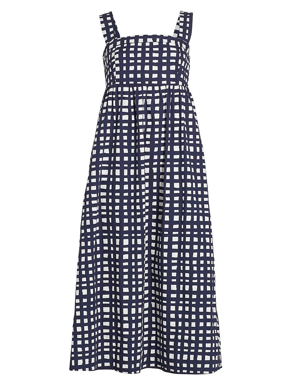 Womens Ellsey Geometric Cotton Dress Product Image