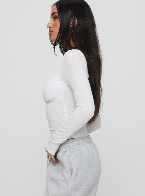 Lunella Bodysuit White Product Image