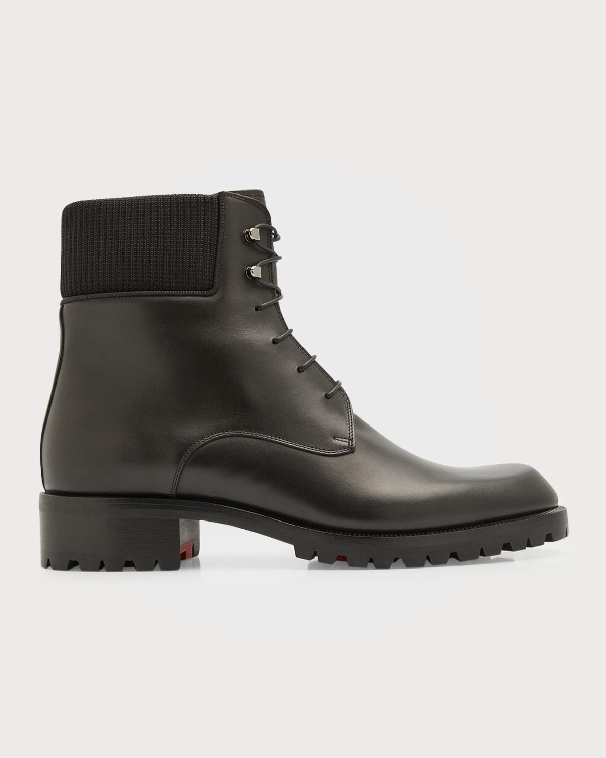Mens Trapman Leather Boots Product Image