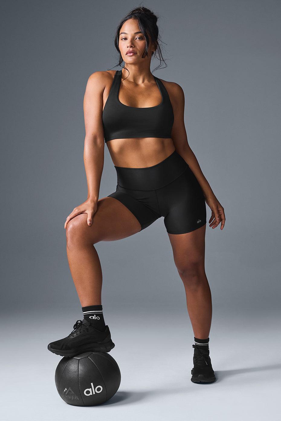 Airlift Advantage Racerback Bra - Black Female Product Image