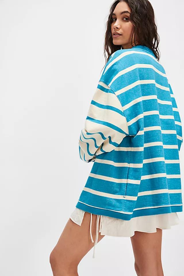 Classic Striped Cardigan Product Image