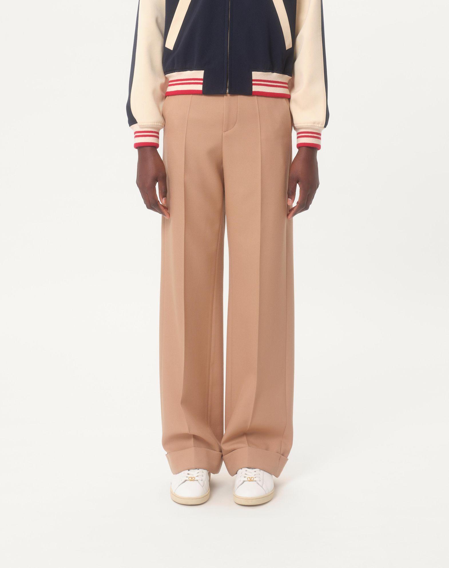 Single-Breasted Cotton And Wool Coat With Vichy Pattern Product Image