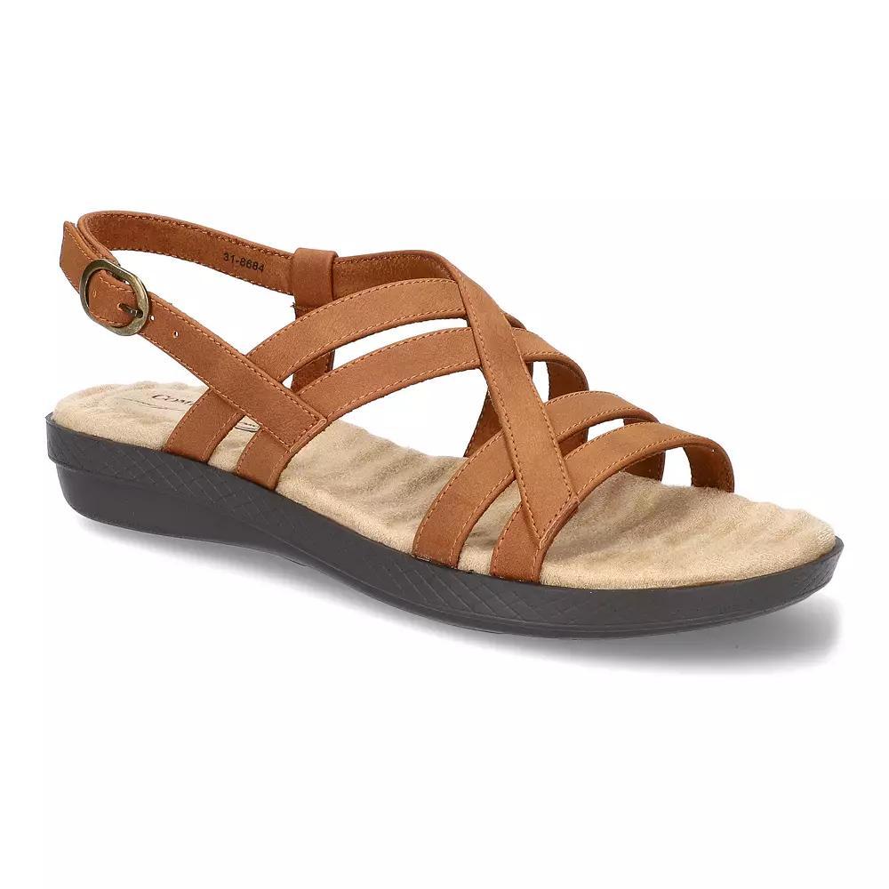 Easy Street Lobo Women's Strappy Slingback Sandals, Size: 11 Product Image