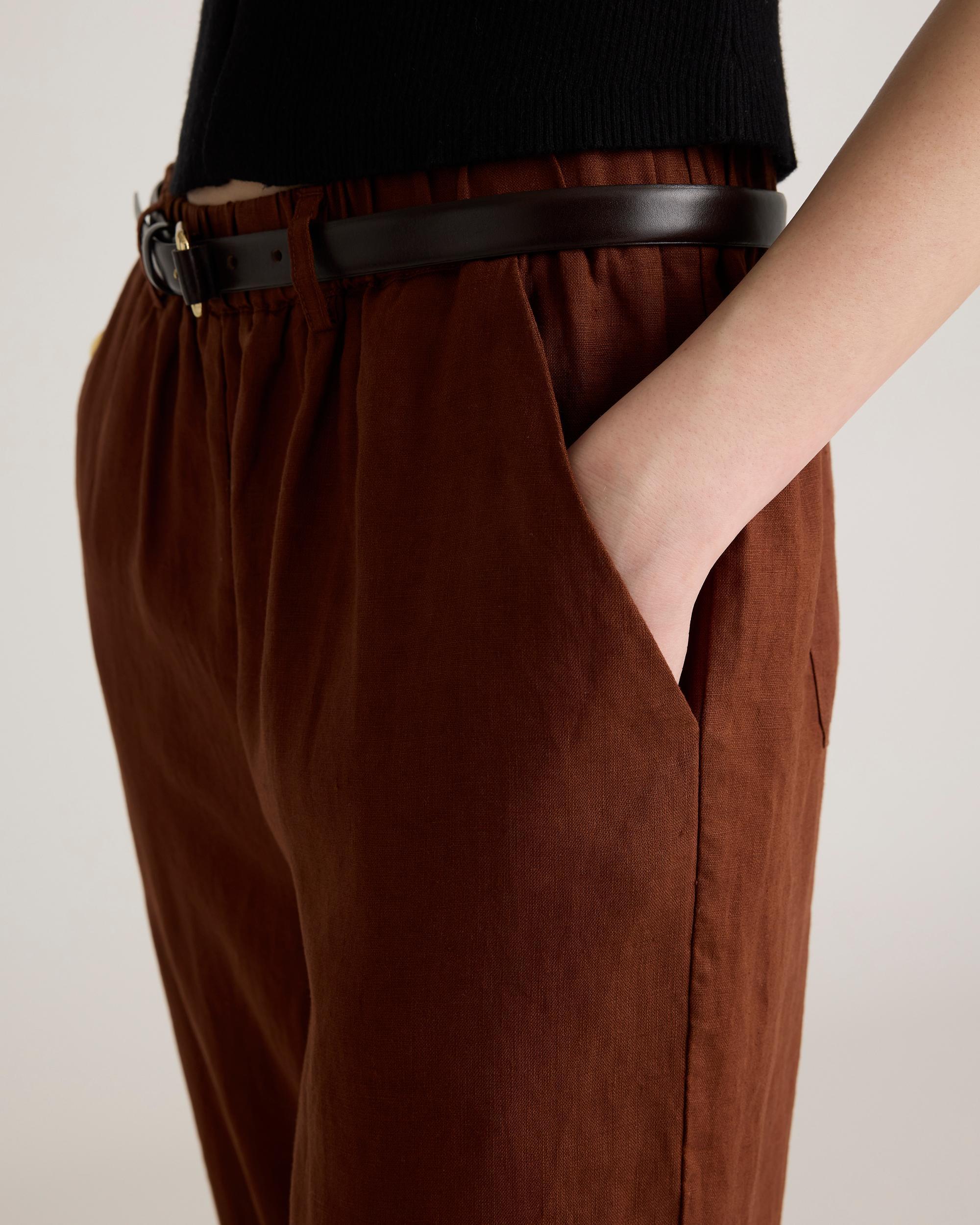 Quince | Women's 100% European Linen Pants Size XL Product Image