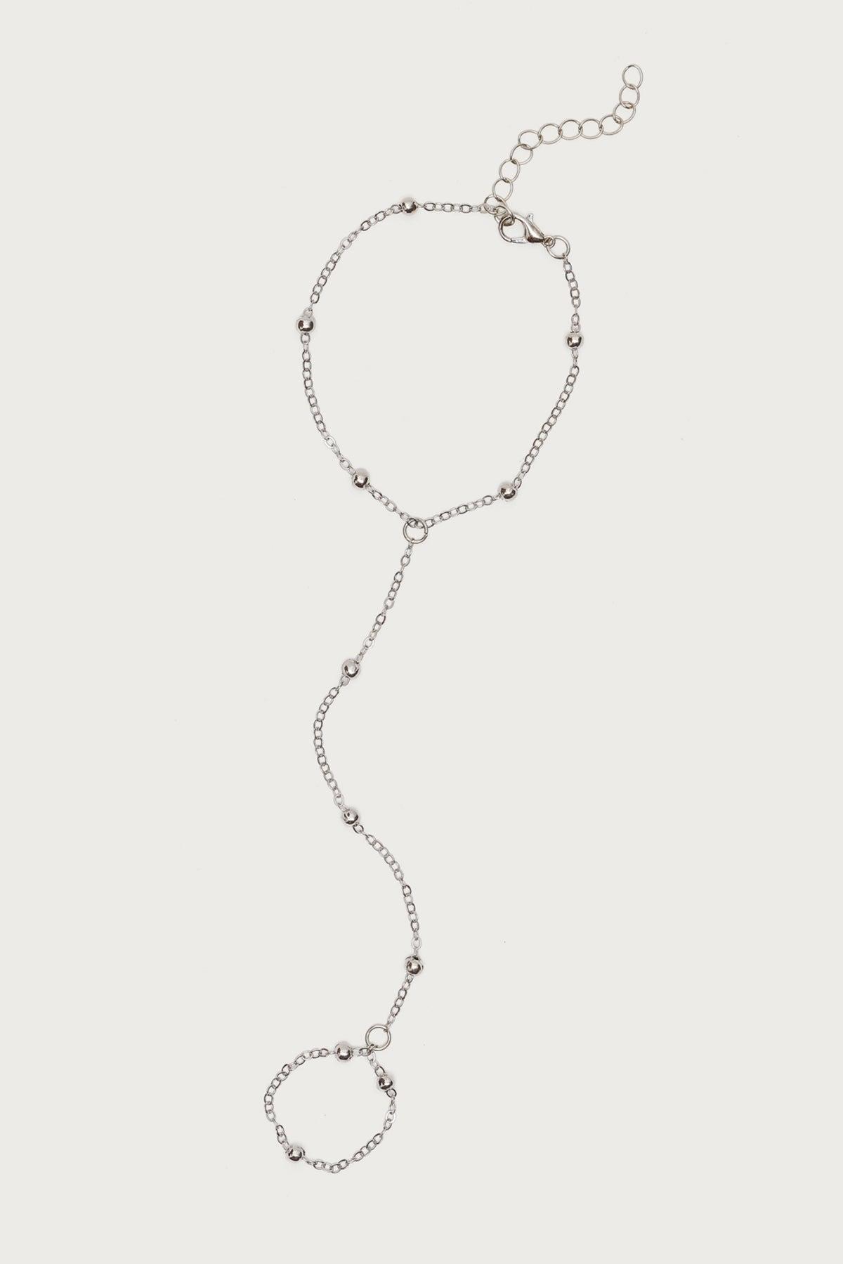 Metal Bead Hand Chain Product Image