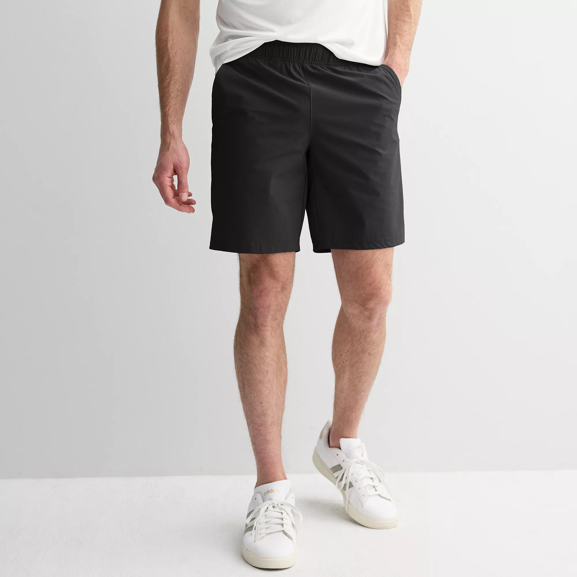 Men's Tek Gear® Lightweight 9 in. Woven Shorts, Size: XL, Mineral Black Product Image