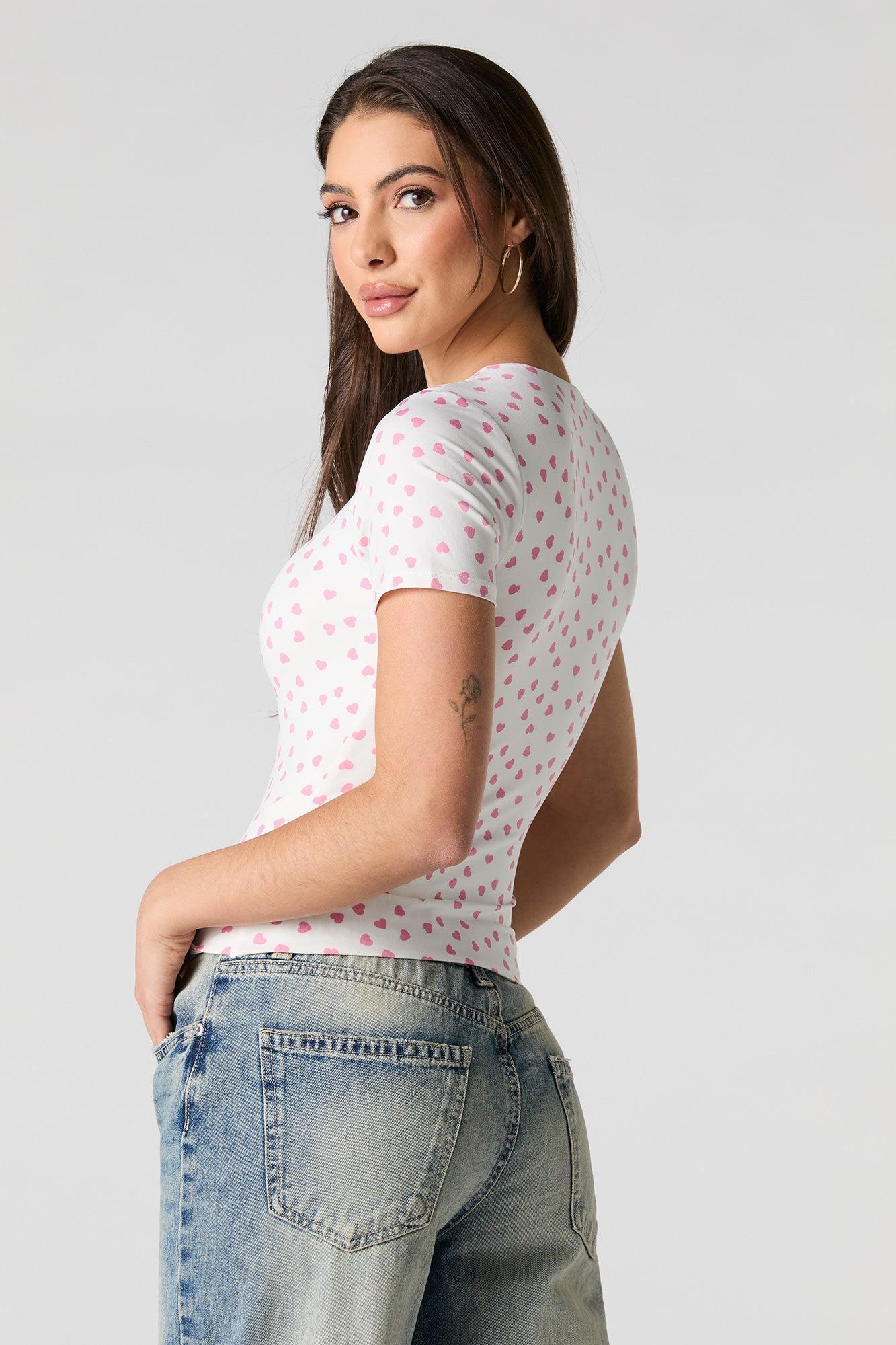 Contour Round Neck Short Sleeve Top Female Product Image