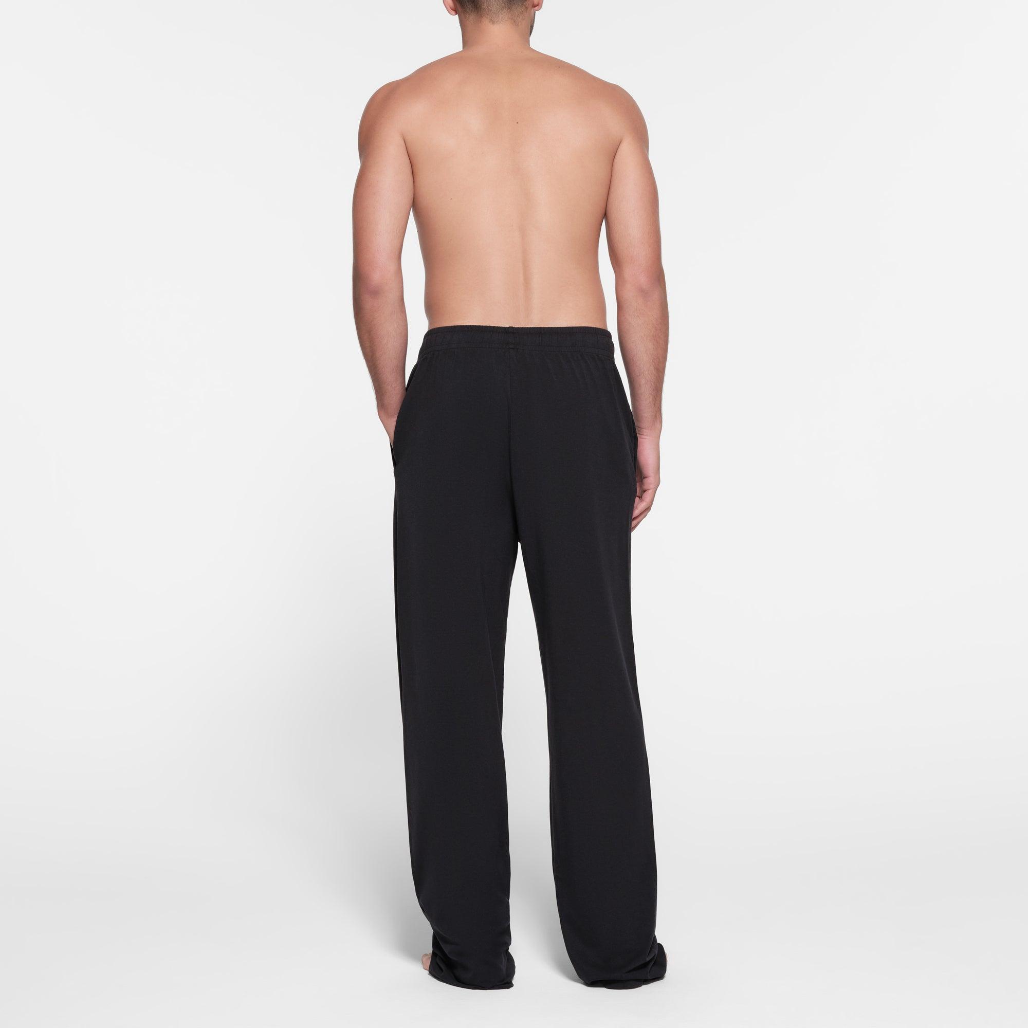 JERSEY LOUNGE MENS RELAXED STRAIGHT LEG PANT | OBSIDIAN Product Image