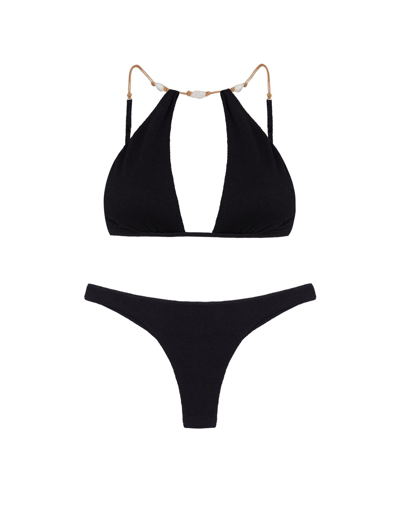 Firenze Blake Bandeau Top - Black Product Image