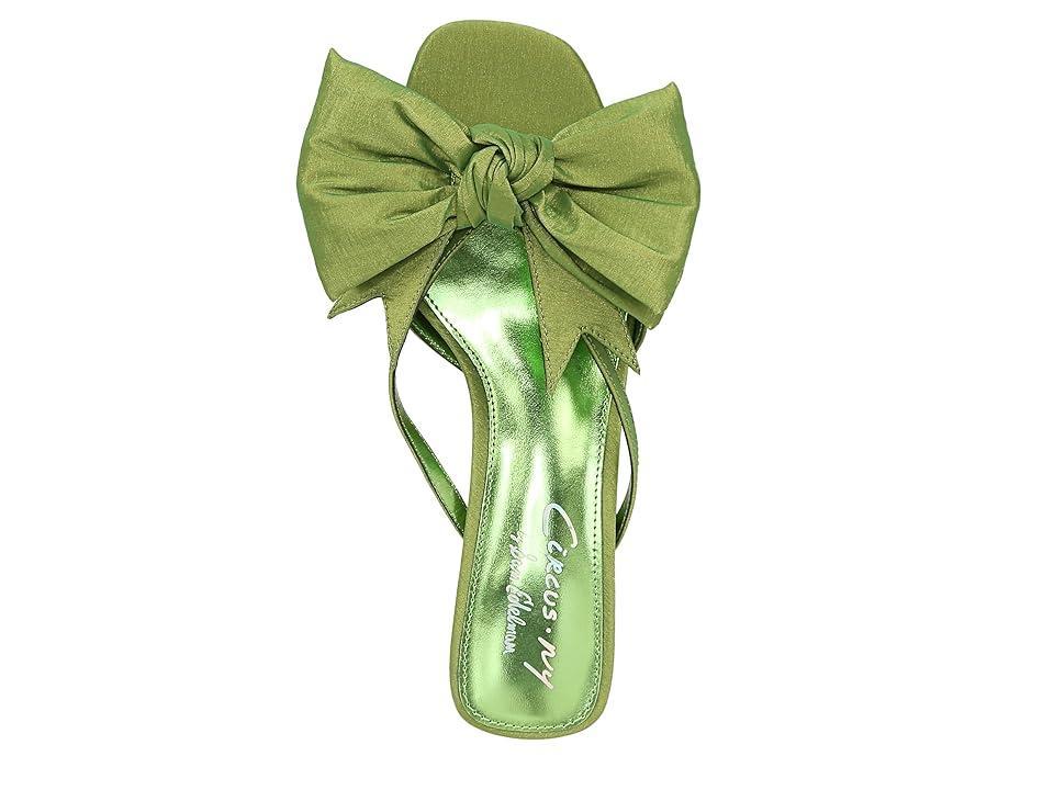 Circus NY by Sam Edelman Natalina Fabric Butterfly Bow Kitten Heel Sandals Product Image